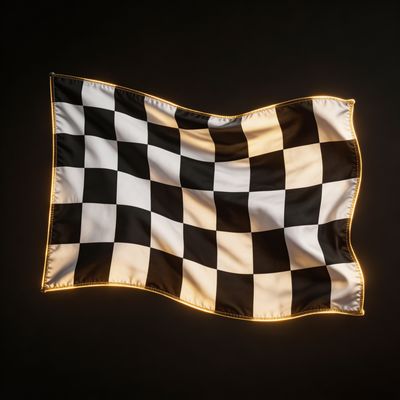 Checkered flag